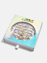 BaubleBar Favorite Things Kids' Pisa Bracelet Set - Favorite Things -
Five gold beaded stretch bracelets