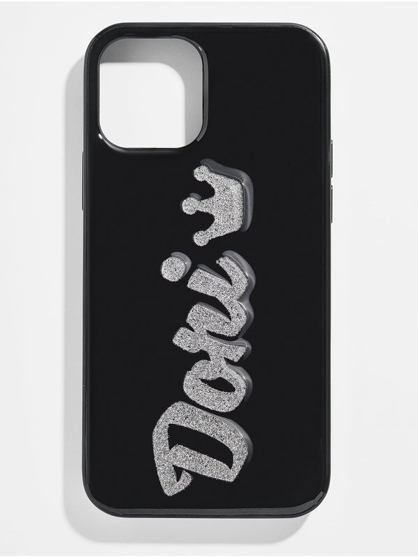 LBD Custom iPhone Case - Glitter Font