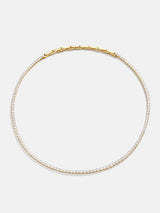 BaubleBar Bennett 18K Gold Adjustable Classic Tennis Necklace - Gold/Pavé -
UP TO 80% OFF SALE