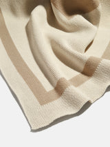 BaubleBar Monogram Custom Blanket - Natural / Beige - 
    25% Off Custom Gifts: The Annual Custom Event