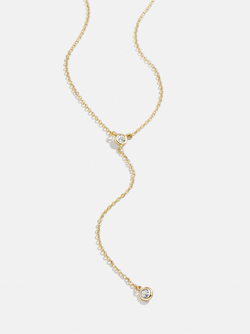 BaubleBar Dulce 18K Gold Necklace - Clear/Gold - 
    Enjoy an extra 20% off - This Week Only
  
