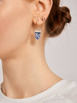 BaubleBar MLB Earring Set - Kansas City Royals - 
    MLB huggie earrings & studs