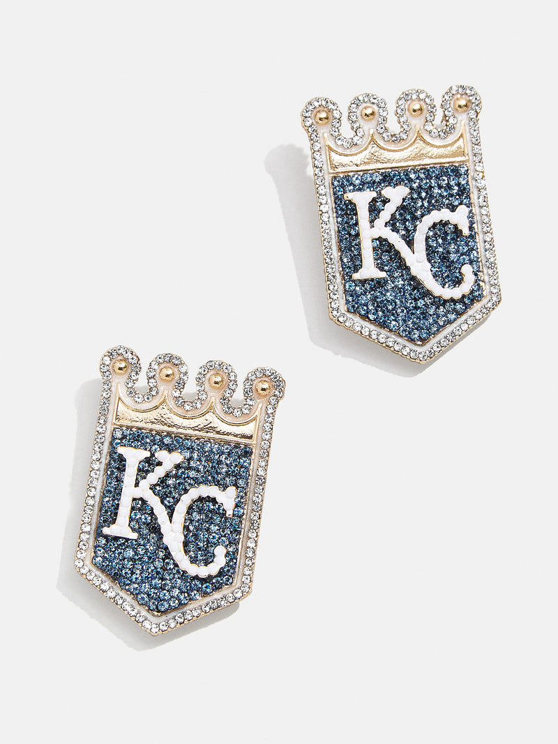 BaubleBar MLB Statement Stud Earrings - Kansas City Royals - 
    MLB earrings
  
