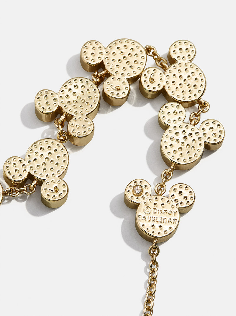BaubleBar Mickey Mouse - 
    Disney pull-tie bracelet
  
