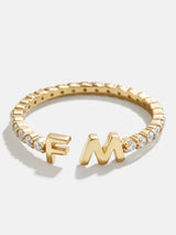 BaubleBar 18K Gold Plated Sterling Silver. Pavé Cubic Zirconia Stones - 
    Get Gifting Early: 20% Off Custom