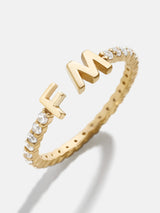 BaubleBar 18K Gold Plated Sterling Silver. Pavé Cubic Zirconia Stones - 
    Get Gifting Early: 20% Off Custom