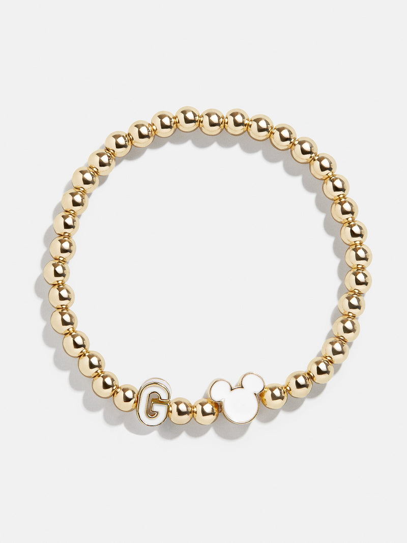 BaubleBar G - 
    Disney gold beaded stretch bracelet
  
