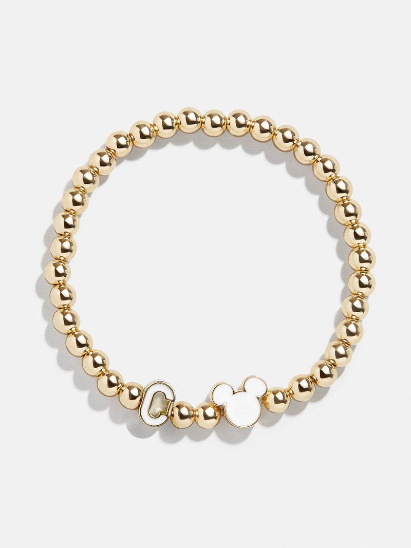BaubleBar C - 
    Disney gold beaded stretch bracelet
  
