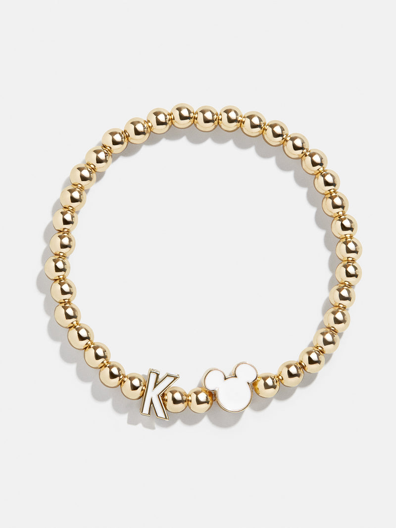 BaubleBar K - 
    Disney gold beaded stretch bracelet
  
