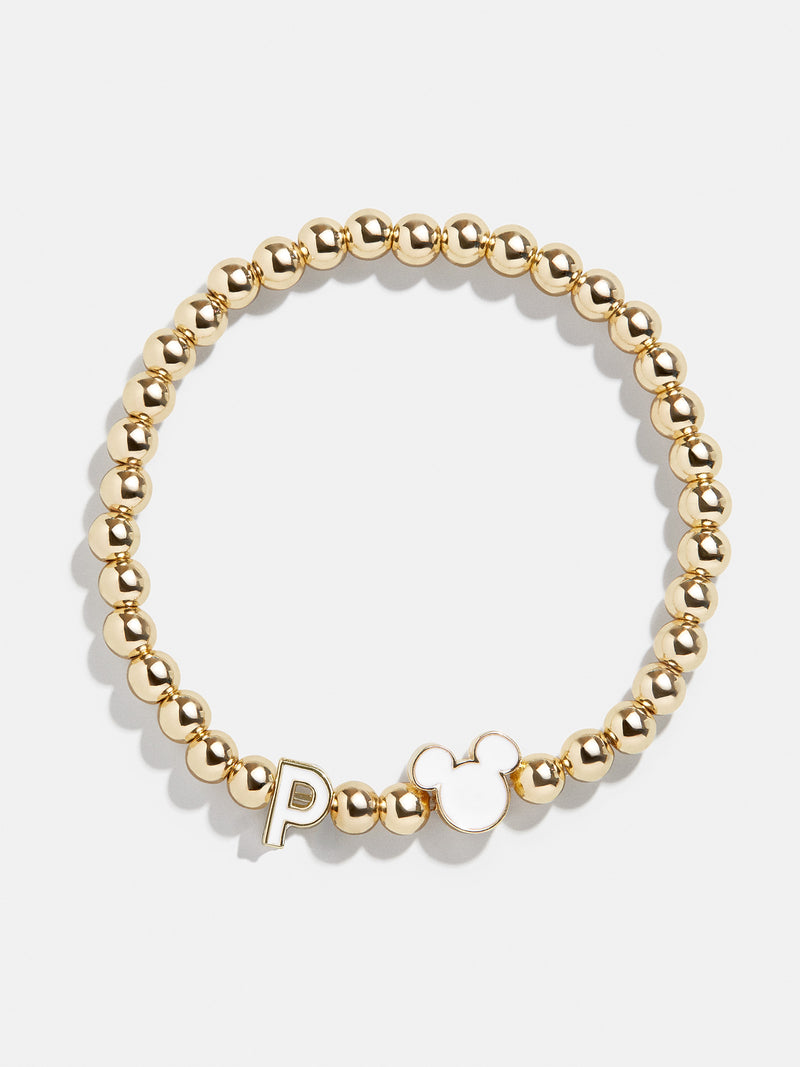 BaubleBar P - 
    Disney gold beaded stretch bracelet
  

