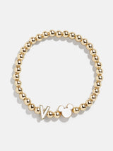 BaubleBar V - 
    Disney gold beaded stretch bracelet
  
