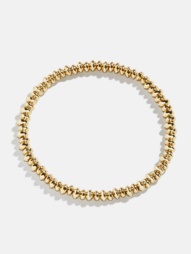 BaubleBar Paris Bracelet - Gold - 
    Gold beaded stretch bracelet - Also offered in small wrist sizes
  
