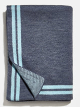 BaubleBar Your Name In Stripes Custom Blanket - Light Blue / Dark Blue -
Cyber Monday Ends Tonight: Enjoy 20% Off