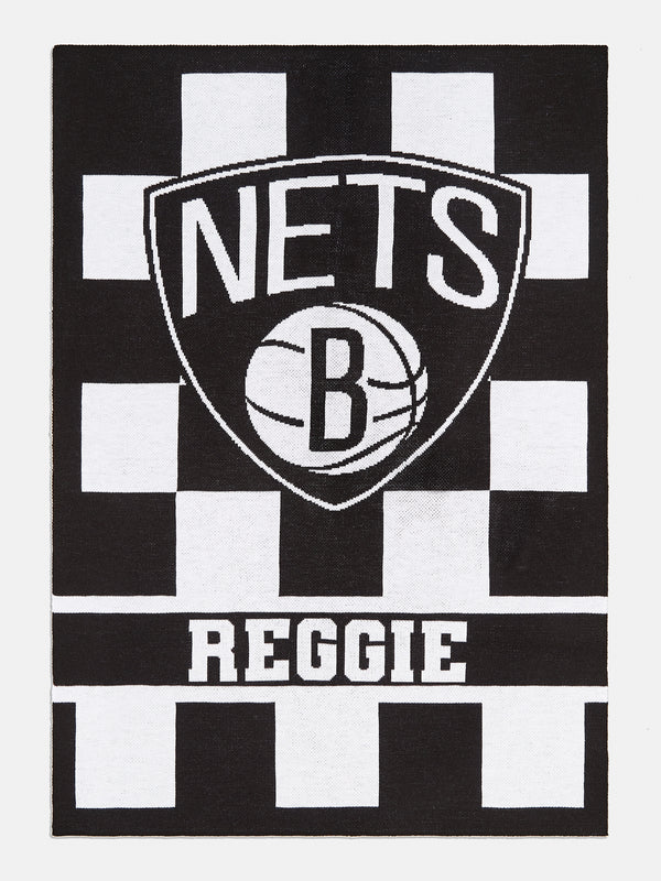 Brooklyn Nets NBA Custom Blanket - Brooklyn Nets