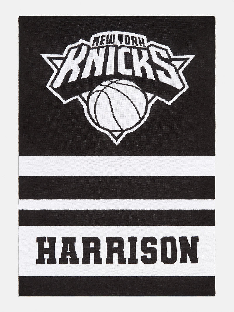 BaubleBar New York Knicks NBA Custom Blanket - New York Knicks - 
    Custom, machine washable blanket
  
