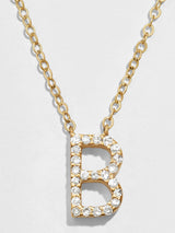 BaubleBar B - 
    14K Gold Diamond necklace