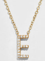 BaubleBar E - 
    14K Gold Diamond necklace