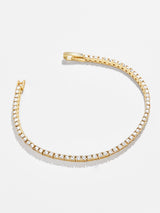 BaubleBar Bennett Tennis Bracelet - Gold Plated Brass - 
    Eternity bracelet
  
