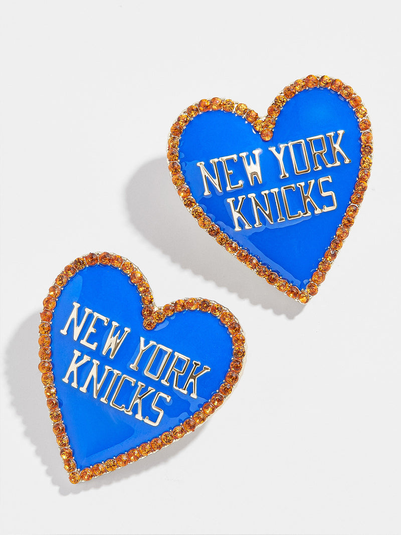 BaubleBar NY Knicks Studs - Blue - 
    NY Knicks earrings
  
