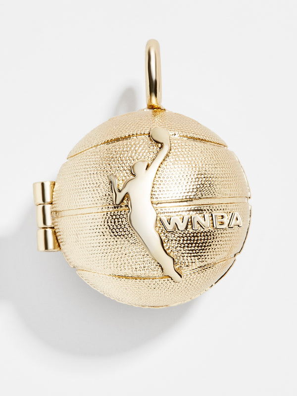 WNBA Locket Charm - Gold
