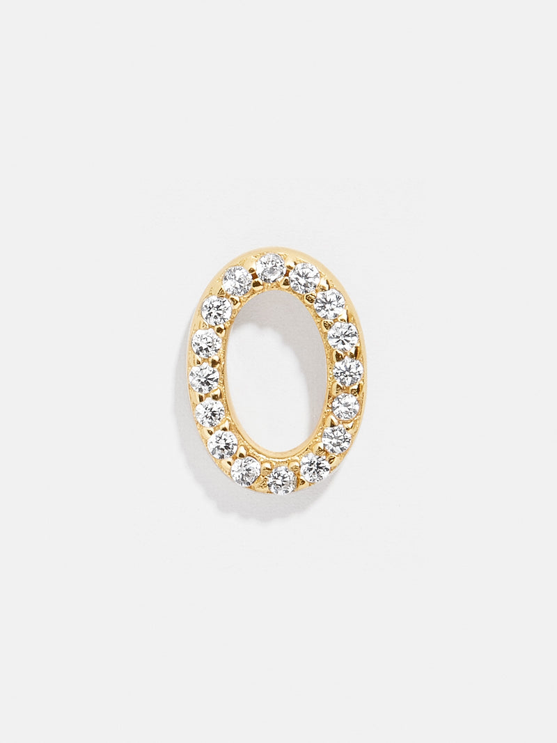 BaubleBar Gold / O - 
    18K Gold Plated Sterling Silver, Cubic Zirconia stones
  
