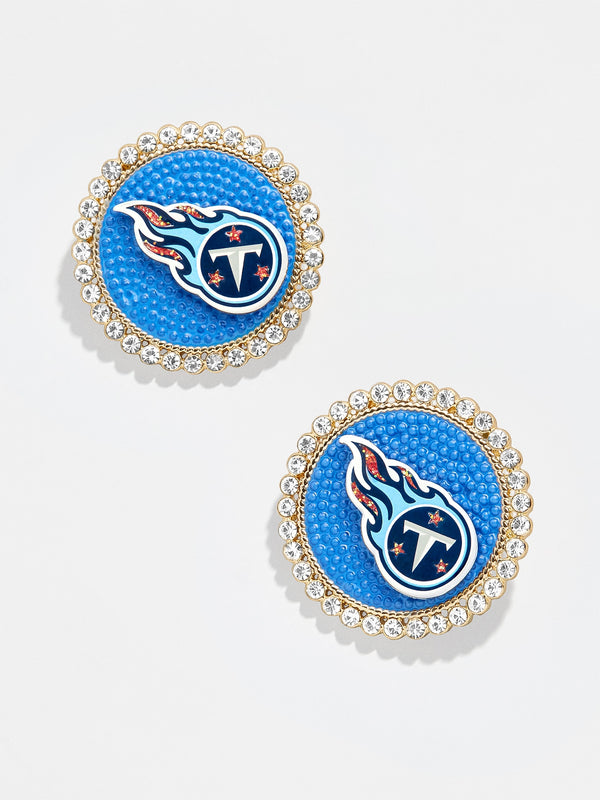 Tennessee Titans NFL Statement Stud Earrings - Tennessee Titans