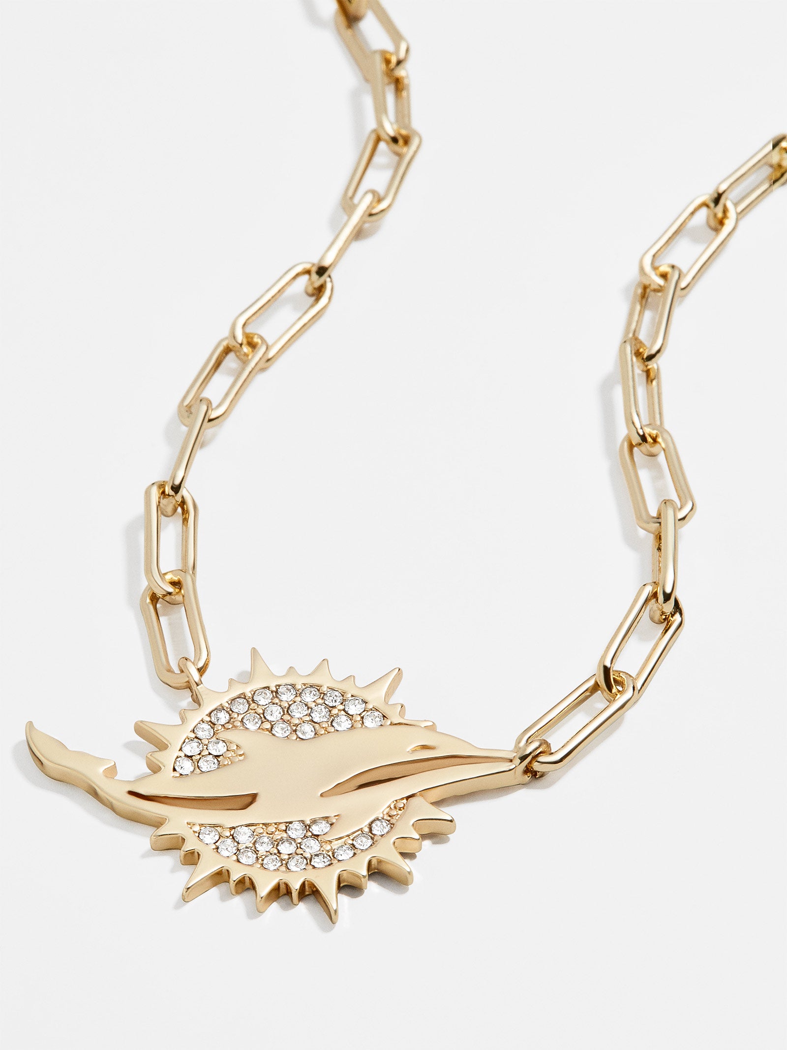 miami dolphins gold charm