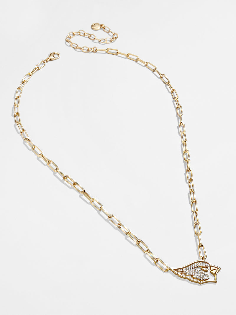 BaubleBar Arizona Cardinals NFL Gold Chain Necklace - Arizona Cardinals - 
    NFL necklace
  
