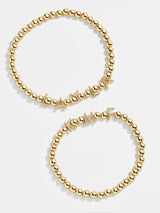 BaubleBar Custom Pisa Bracelet - Gold Twist - 
    Enjoy 20% off - This Week Only
  
