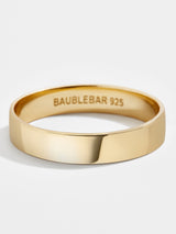 BaubleBar Lula 18K Gold Ring - Gold - 
    18K Gold Plated Sterling Silver
  
