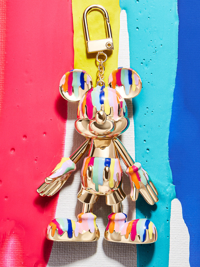BaubleBar Mickey Mouse disney Bag Charm - Paint Drip - 
    Disney keychain
  
