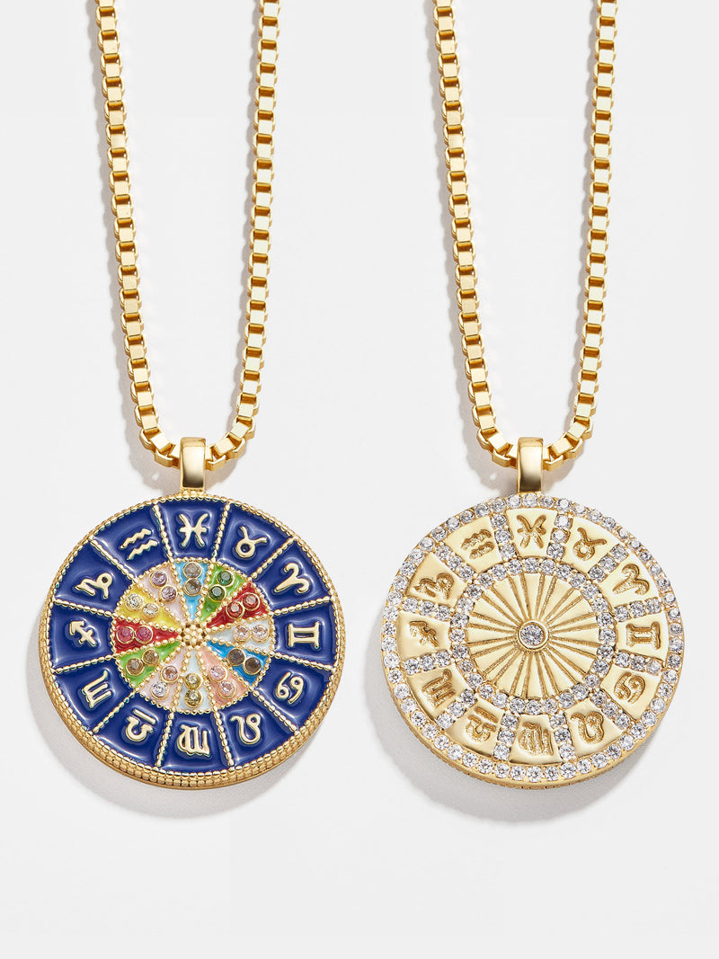 BaubleBar 18K Gold Reversible Medallion Necklace - Astro - 
    Enjoy 20% off - This Week Only
  
