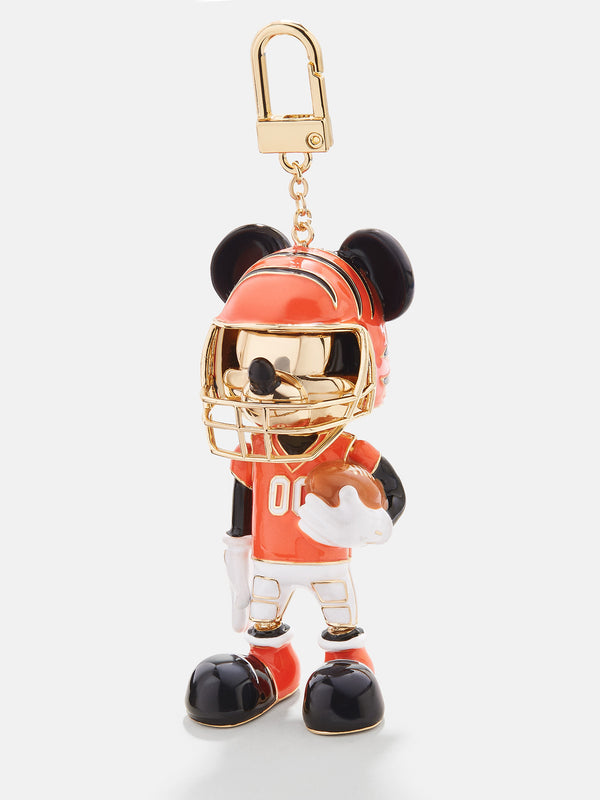 disney Mickey Mouse NFL Bag Charm - Cincinnati Bengals