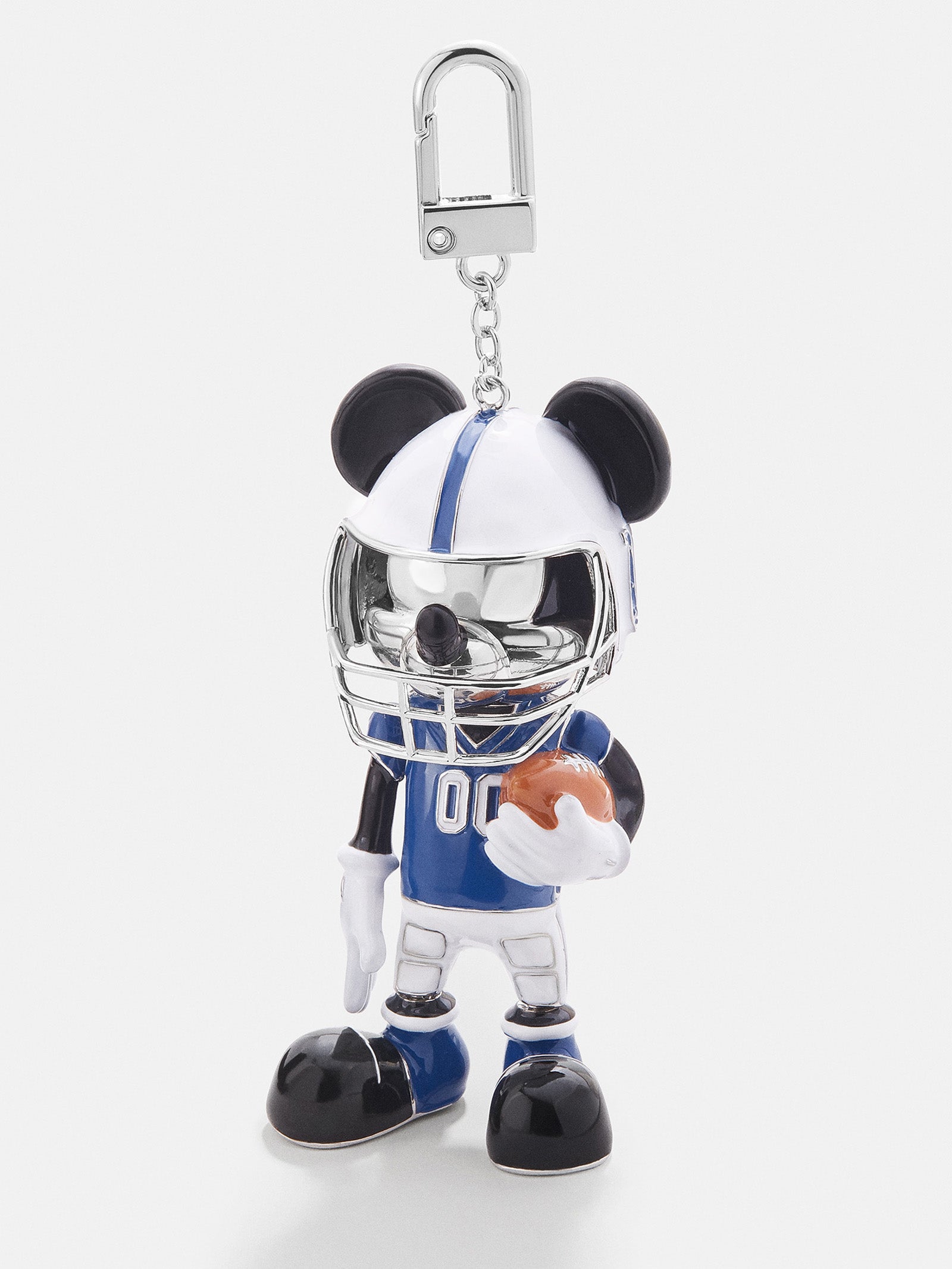 Baublebar Indianapolis Colts Disney Mickey Mouse Keychain White