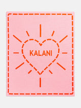 BaubleBar Wild At Heart Kids' Custom Blanket - Pink/Orange - 
    25% Off Custom Gifts: The Annual Custom Event