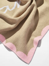 BaubleBar Subtly Scalloped Kids' Custom Blanket - Tan/Pink -
It's Black Friday Week: Enjoy 20% off.