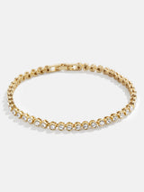 BaubleBar Amalie Tennis Bracelet - Clear/Gold - 
    Enjoy 20% off - This Week Only
  
