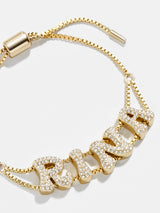 BaubleBar Custom Slider Bracelet - Retro Pavé - 
    Enjoy 20% off - This Week Only
  
