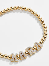 BaubleBar Custom Pisa Bracelet - Gold/Pavé - 
    Enjoy 20% off - This Week Only
  
