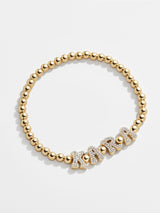 BaubleBar Pisa Custom Bracelet - Gold/Pavé - 
    Custom nameplate pisa bracelet