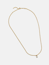 BaubleBar Victoria 18K Gold Necklace - Gold/Pavé - 
    18K gold plated sterling silver, Cubic Zirconia stones