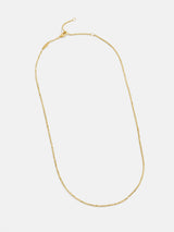 BaubleBar Stephanie 18K Gold Necklace - Gold -
18K gold plated sterling silver