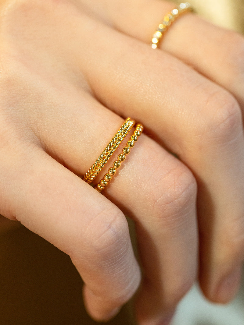 BaubleBar Nyla Ring - Gold - 
    Enjoy 20% off - This Week Only
  
