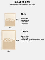 BaubleBar Initial Here Custom Blanket - Navy/Gray -
It's Black Friday Week: Enjoy 20% off.