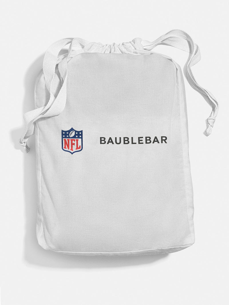 BaubleBar New York Giants NFL Custom Blankets: White All Over Print - New York Giants - 
    Custom, machine washable blanket
  

