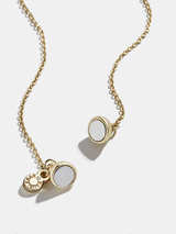 BaubleBar Ho Ho Ho Kids' Necklace - Kids' Santa Claus -
Kids' holiday necklace