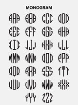 BaubleBar Monogram Custom Blanket - Natural / Beige - 
    25% Off Custom Gifts: The Annual Custom Event