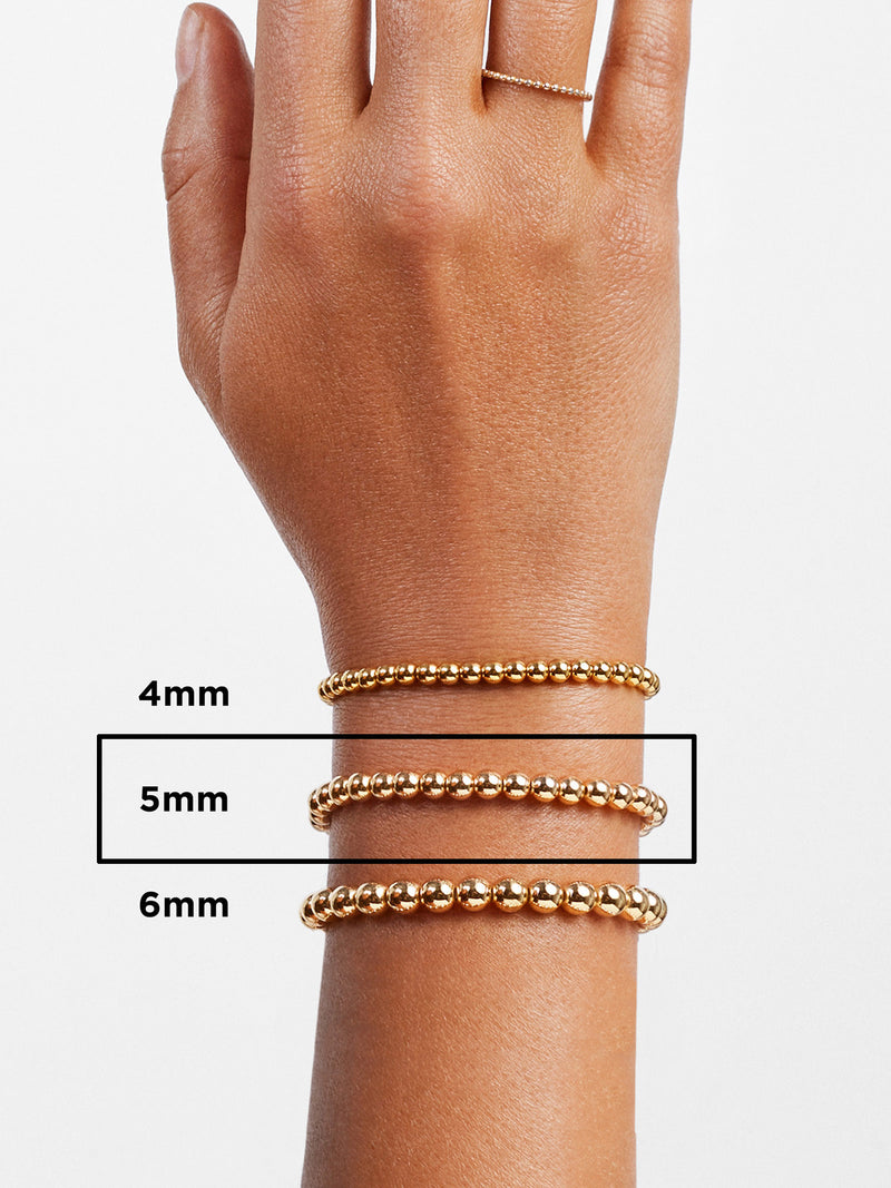 BaubleBar Custom Pisa Bracelet - Gold Twist - 
    Customizable bracelet
  
