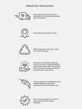 BaubleBar 18K Gold Asymmetrical Heart Necklace - Heart -
18K gold plated sterling silver, Cubic Zirconia stones