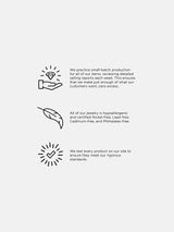 BaubleBar Gia 18K Gold Bracelet -
Gold herringbone bracelet